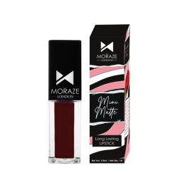 Moraze London: Mini Matte Liquid Lipstick, Black Cherry Chutney -3ml