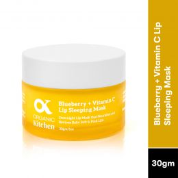 Organic Kitchen: Blueberry + Vitamin C Lip Sleeping Mask - 30gm