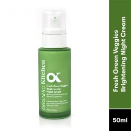 Organic Kitchen: Fresh Green Veggies Brightening Night Cream - 50ml