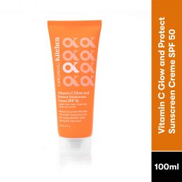 Organic Kitchen: Vitamin C Glow and Protect Sunscreen Creme SPF 50 - 100ml