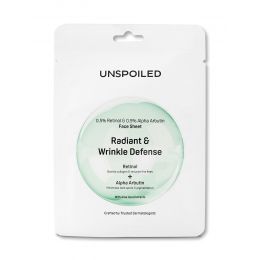 UNSPOILED: 0.5% Retinol & 0.5% Alpha Arbutin Sheet Mask