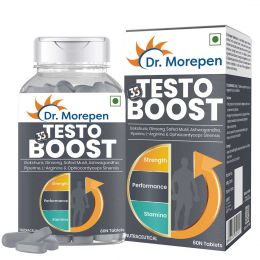 Dr. Morepen: Testo Boost For Men - 60 Tablets