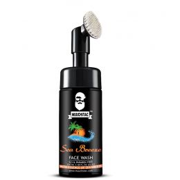 Muuchstac: Sea Breeze Face Wash Inbuilt Brush - 100ml
