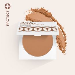 Just Herbs: Compact Powder Mattifying & Hydrating With SPF 15+ Coffee - 9gm
