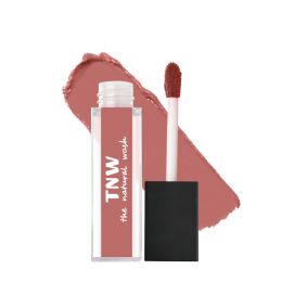 TNW - The Natural Wash: Matte Velvet Longstay Liquid Lipstick Mini With Macadamia Oil And Argan Oil 08 - 1.2ml