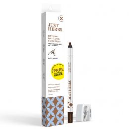 Just Herbs: Naynam Day-Long Kohl Kajal - Nutty Brown - 1.2gm