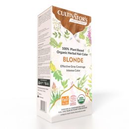Cultivator's: Organic Hair Colour Herbal Hair Colour for Women and Men (Blonde) - 100gm