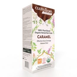 Cultivator's: Organic Hair Colour Herbal Hair Colour for Women and Men (Caramel) - 100gm