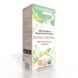 Cultivator's: Organic Hair Colour Herbal Hair Colour for Women and Men (Henna Neutral) - 100gm
