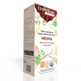 Cultivator's: Organic Hair Colour Herbal Hair Colour for Women and Men (Henna) - 100gm