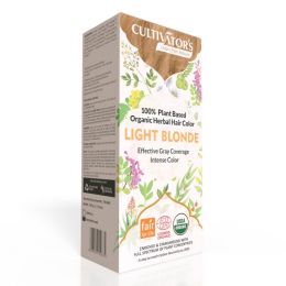 Cultivator's: Organic Hair Colour Herbal Hair Colour for Women and Men (Light Blonde) - 100gm