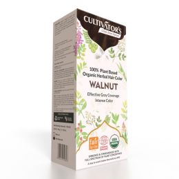 Cultivator's: Organic Hair Colour Herbal Hair Colour for Women and Men (Walnut) - 100gm