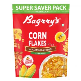 Bagrrys: Corn Flakes Almond and Honey - 750gm