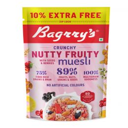 Bagrrys: Crunchy Nutty Fruity Muesli - 1100gm