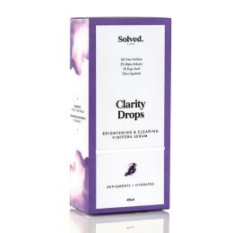 Solved Labs: Clarity Drops with 5% Vitis Vinifera - 45ml