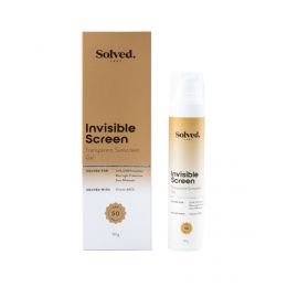Solved Labs: Invisible Screen SPF 50 PA+++ Transparent Suncreen Gel - 50gm