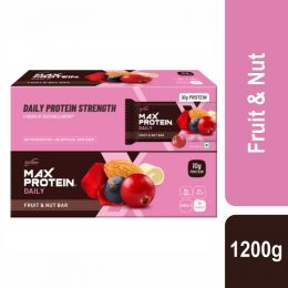 RiteBite Max Protein: Daily Fruit & Nut [Pack of 24] - 1200gm