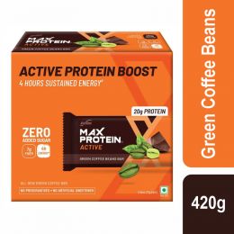 RiteBite Max Protein: Active Green Coffee Beans [Pack of 6] - 420gm