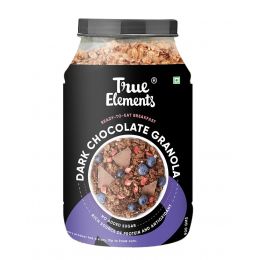 True Elements: Baked Granola: Almonds and Dark Chocolate 900gm