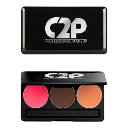 C2P Pro: Pro Basic Trio 1 (Blusher & Contour) - 13gm
