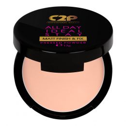 C2P Pro: Pro All Day Ideal Stay Matte Finish & Fix  Warm Beige 01 - 13gm