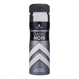Oscar: Classic Noir Long Lasting, Premium and Skin Friendly Deodorant - 200ml