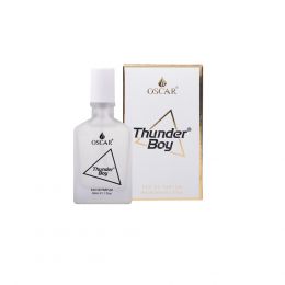 Oscar: Thunder Boy White Long Lasting Perfume For MenFresh Aqua Fragrance - 30ml