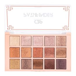 C2P Pro: Pro Pathfinder 15 Color Eye Shadow Palette  Burned Almond 06