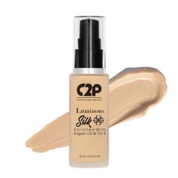 C2P Pro: Pro Luminious Silk Foundation  Fair 02