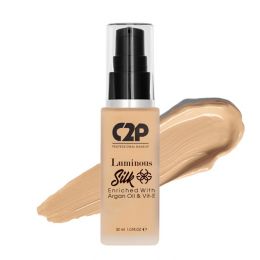 C2P Pro: Pro Luminious Silk Foundation  Dark 12