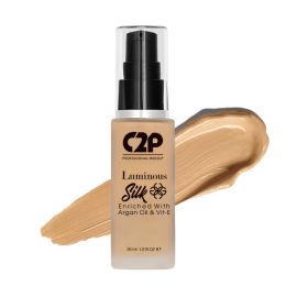 C2P Pro: Pro Luminious Silk Foundation  Medium Tan 10