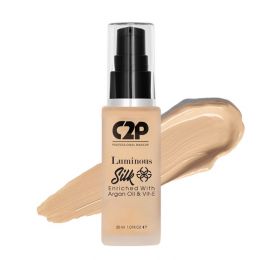 C2P Pro: Pro Luminious Silk Foundation  Medium Tan 06