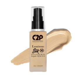 C2P Pro: Pro Luminious Silk Foundation  Fair 01