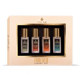 Oscar: Forever Luxury Perfume Gift Set For Men - Pack of 4 - 20ml Each