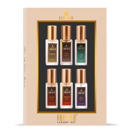 Oscar: Forever Luxury Perfume Gift Set For Men - Pack of 6 - 20ml Each