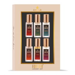 Oscar: Forever Luxury Perfume Gift Set For Women - Pack of 6 - 20ml Each