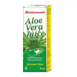 Baidyanath: Aloe Vera Juice - All Natural tonic for Immunity |Better digestion and Glowing skin- 1L