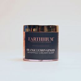 Earthhium: Orange Lemon Ginger Whipped Cream Soap