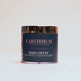 Earthhium: Dark Coffee Whipped Cream Soap