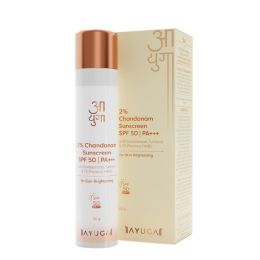 Ayuga: 2% Chandanam Sunscreen SPF 50/PA++ - 50gm