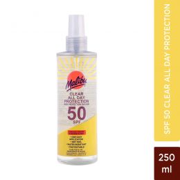 Malibu: All Day Clear Spray SPF 50 - 250ml