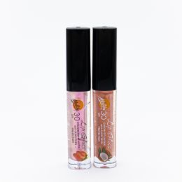 Malibu: Lip Gloss Coconut and Strawberry Flavour SPF 30 (Set of 2) - 1.5 ml each