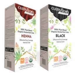 Cultivator's: Organic Hair Color Kit Pack of 8 - 200gm