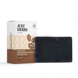 Just Herbs: Coorgi Coffee Handmade Bathing Bar - 100gm