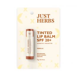 Just Herbs: Tinted Lip Balms SPF 20+ (Vanilla) - 4gm