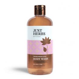 Just Herbs: Kumuda Sacred Lotus Rejuvenating Body Wash - 200ml