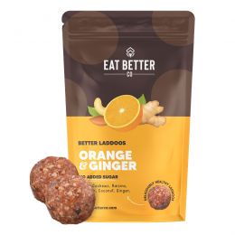 Eat Better: Better Laddoos Orange & Ginger - 70gm