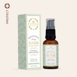 Just Herbs: Gotukola Indian Ginseng Rejuvenating Beauty Elixir Facial Serum - 30ml