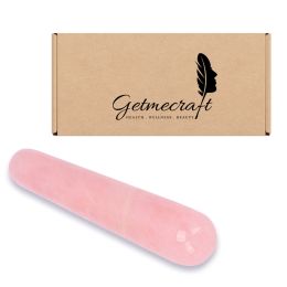 Getmecraft: Rose Quartz Wand Gua Sha Tool