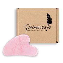 Getmecraft: Rose Quartz Gua Sha Stone